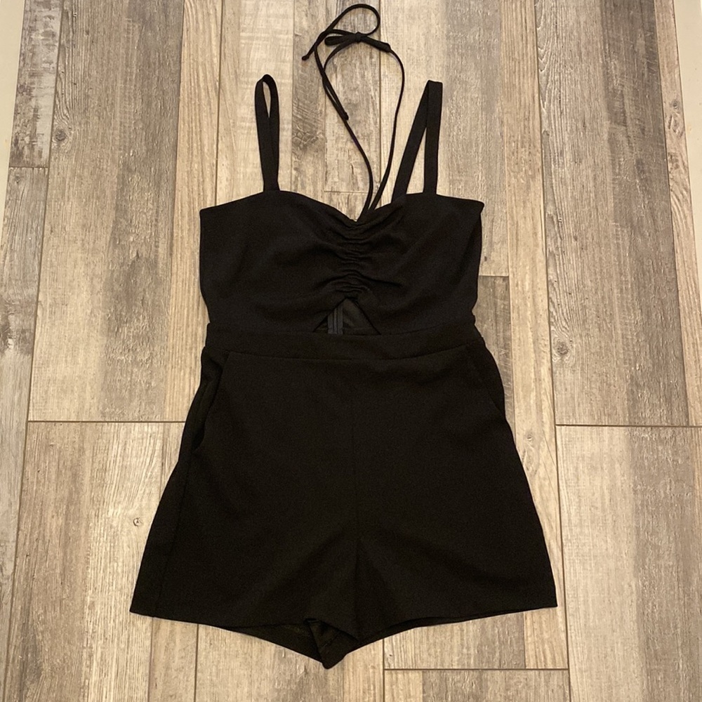 Express Black Romper
